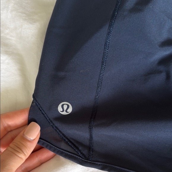 Navy women’s Athletic shorts - Picture 3 of 5